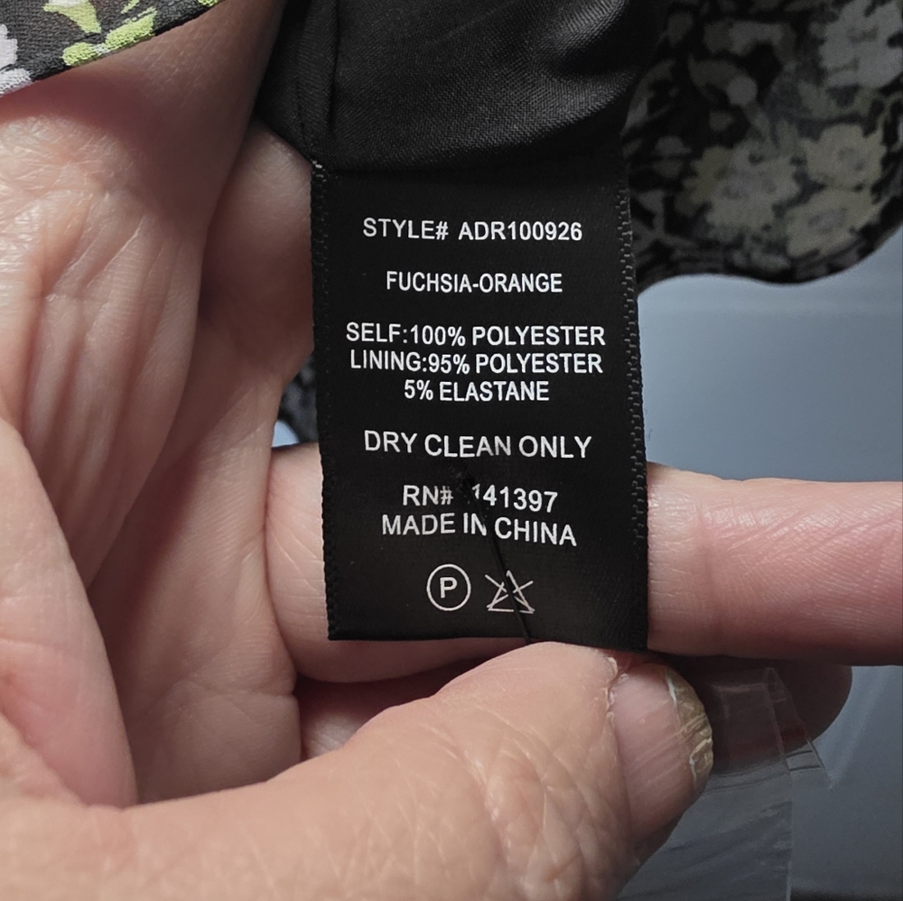 ASTR The Label Floral Rouched Dress Size X-Small - Picture 5 of 7